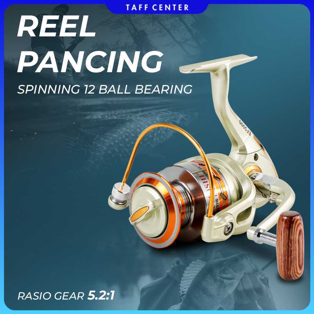 YUMOSHI REELSKING Reel Pancing Spinning 12 Ball Bearing - EF5000