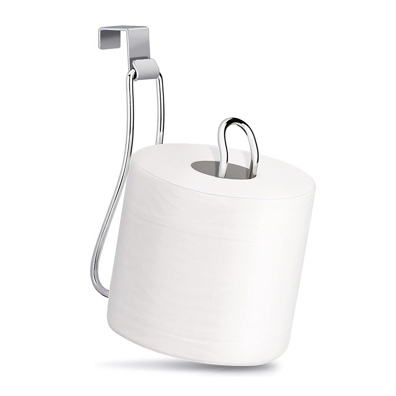 Wrought Iron Toilet Paper Holder Wrought Iron Roll Holder WallMounted Bathroom Tissue Holder