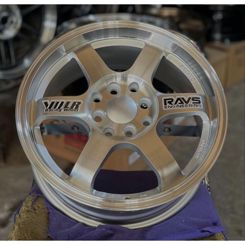 PROMO [PROMO] Velg Racing Look TE37 Ring 15 Flow Forming Baru