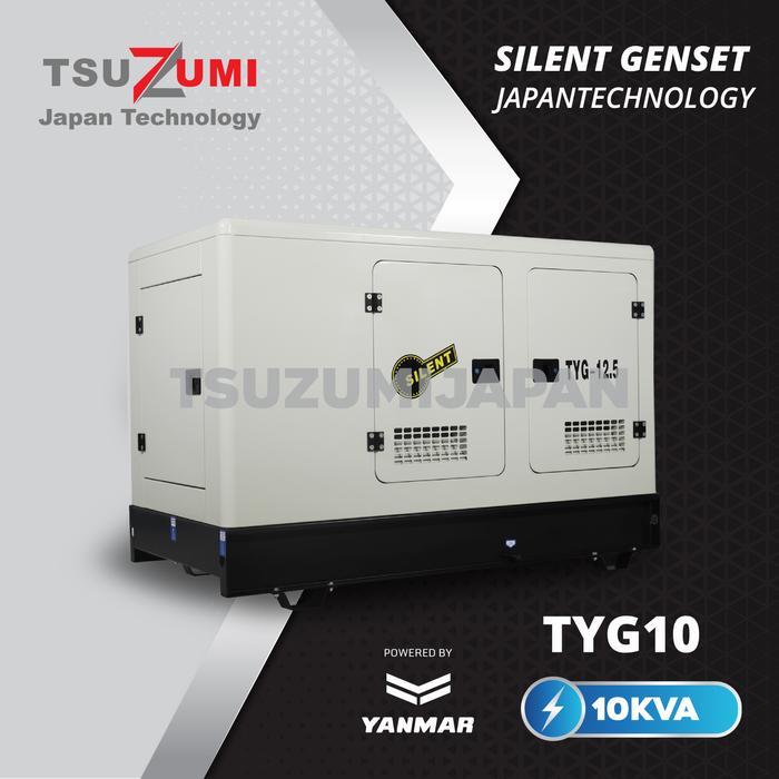 PROMO GASPOLL Genset Diesel Super Silent Tsuzumi Yanmar 10 kva TYG 10 3 Phase