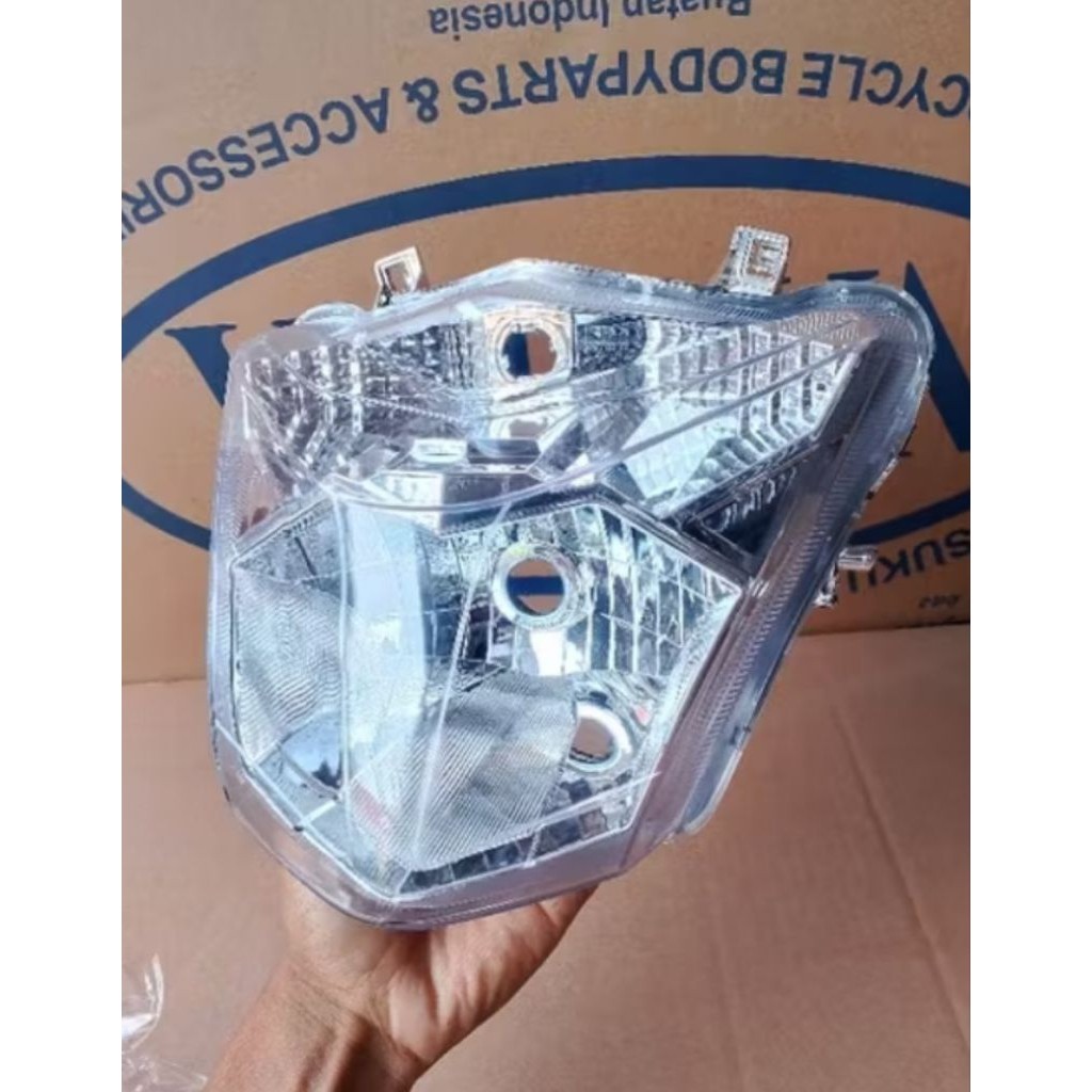 Reflektor plus mika lampu depan beat new beat eco beat street fi 2016 2017 2018 2019