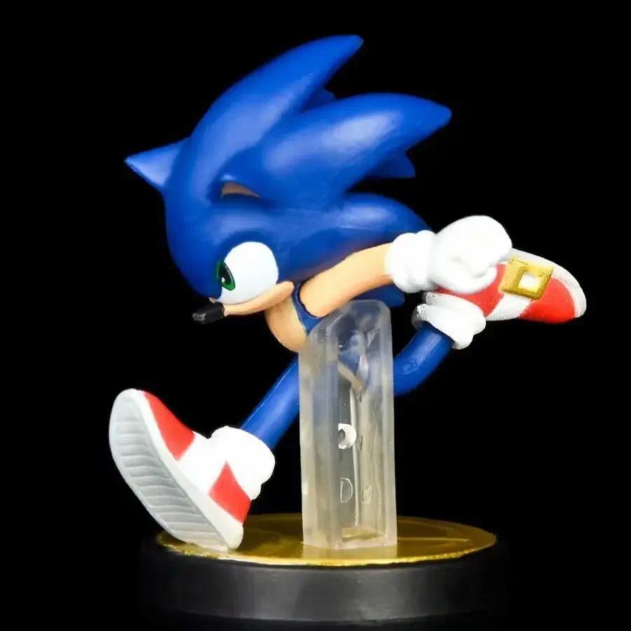 Super Sonic Mouse NS Game Peripheral Figure Model Sonic Doll Anime Hedgehog Shadow Tail Figure Figur