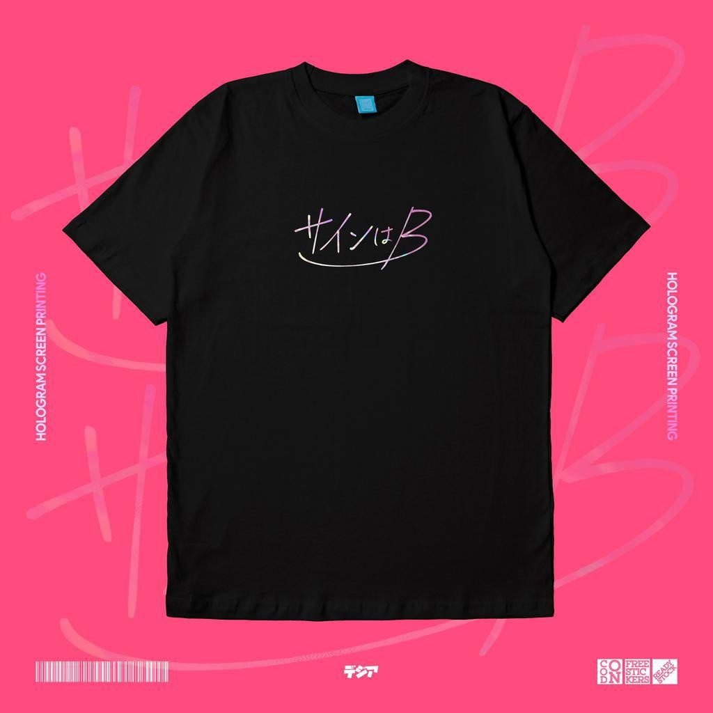 Anime Merch B-Komachi Hologram Print Ruby Arima Kana Memcho Oshi no Ko Ai Hoshino Aqua Idol Kaos Ani