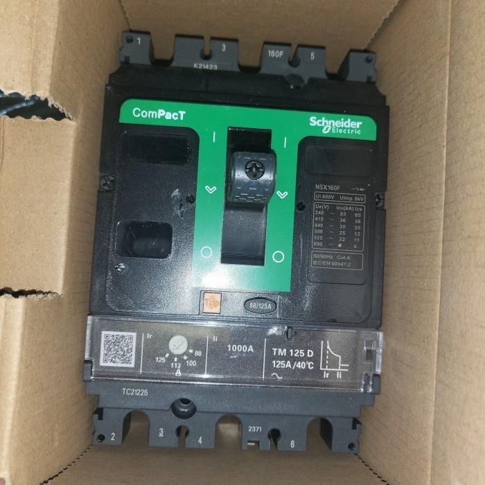MCCB SCHNEIDER NSX160H 3P 160A 70KA C16H3TM160