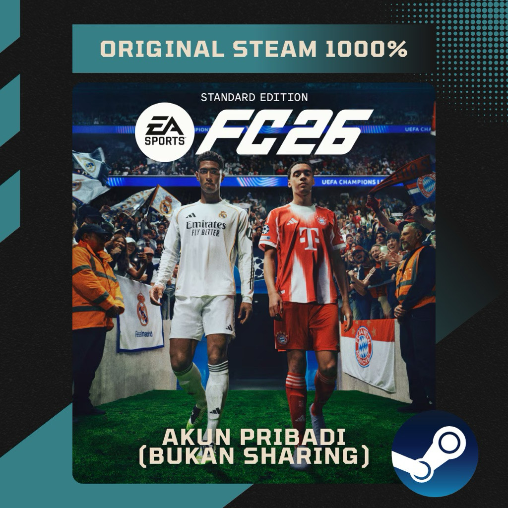 [ANP] EA Sports FC 26 – Game PC Steam (Original) | Full Update DLC | Masuk ke Akun Pribadi AMAN ORIG