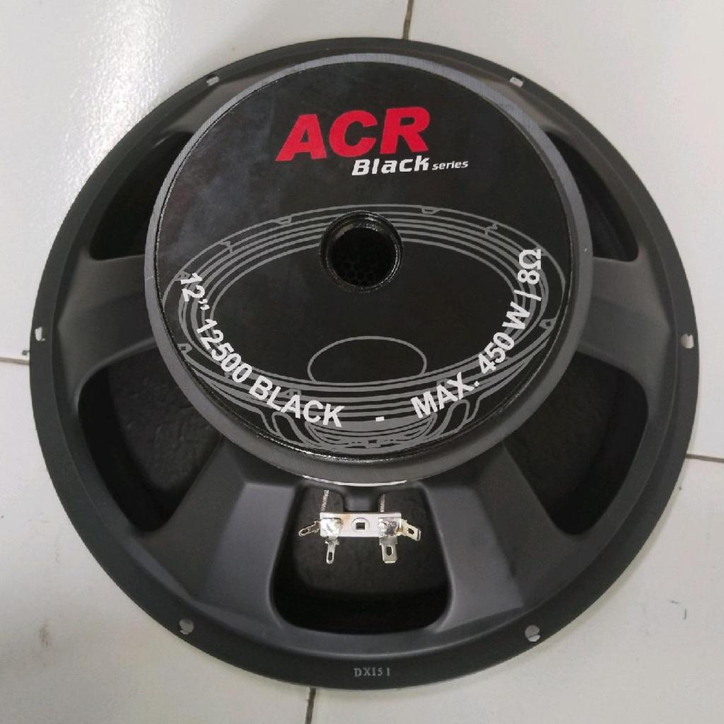 Spiker ACR 12 Inch ACR 12500 Black Woofer ACR 12 Inch 12500 Black Original