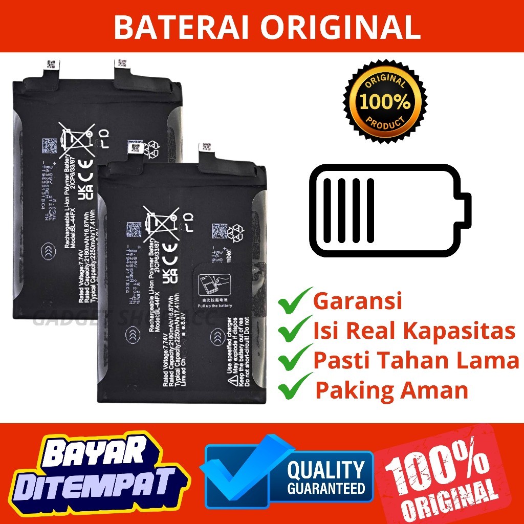 BATERAI INFINIX NOTE 12 VIP / BATERAI INFINIX X672 / BATERAI INFINIX BL-44FX ORIGINAL distributor