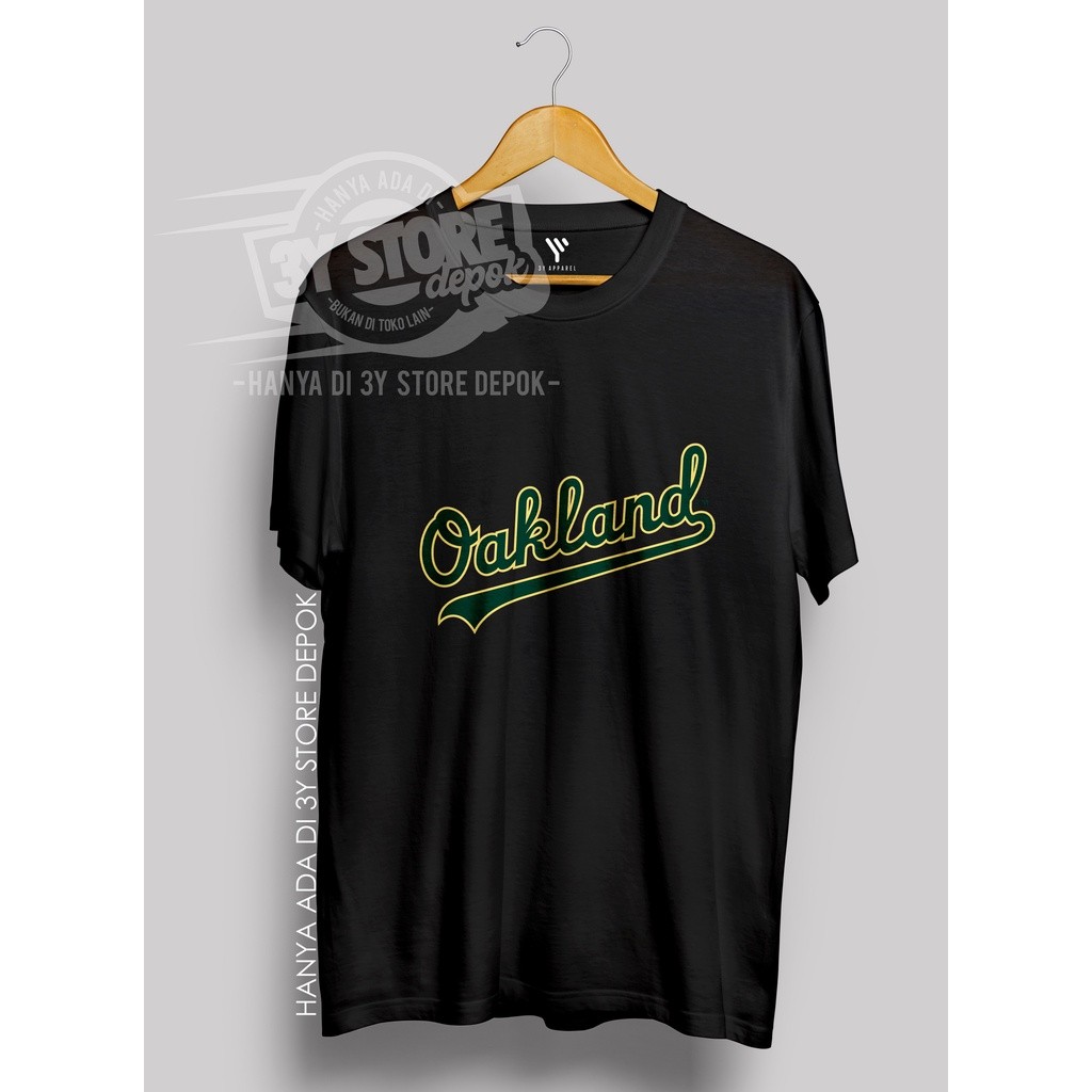 KAOS SANTAI OAKLAND ATHLETIC TIM DISTRO PRIA WANITA