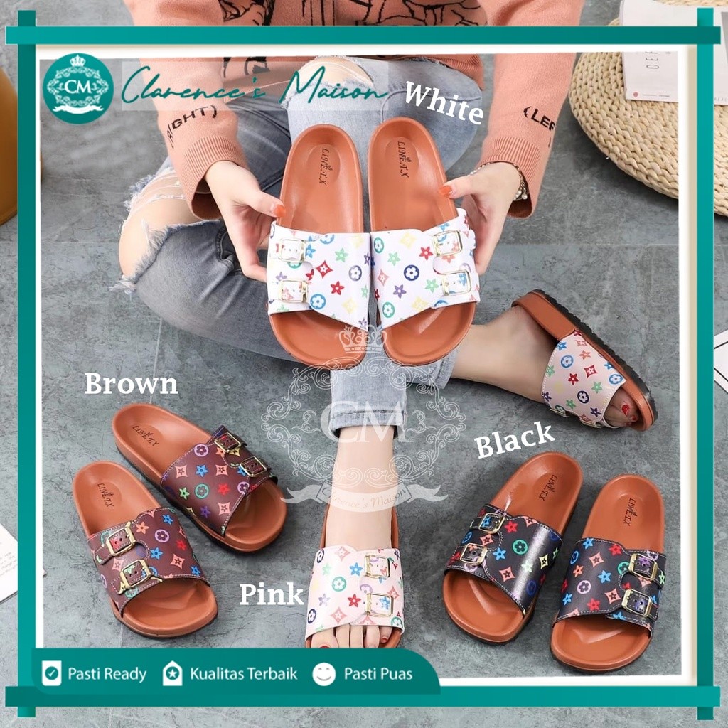 Line T.X Sandal Import Original Sandal Wanita Premium Sandal Wanita Termurah Sandal Wanita Terlaris