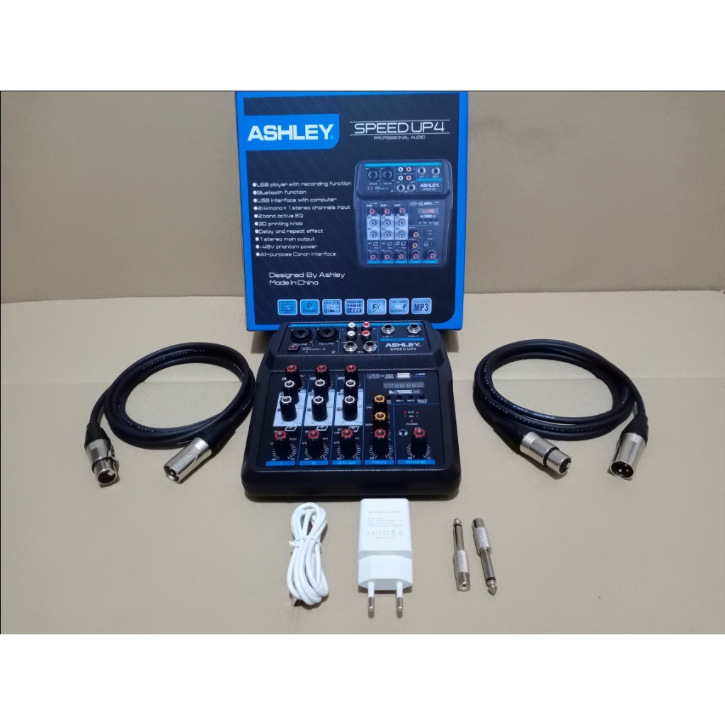 PAKET MIXER AUDIO ASHLEY SPEED UP 4