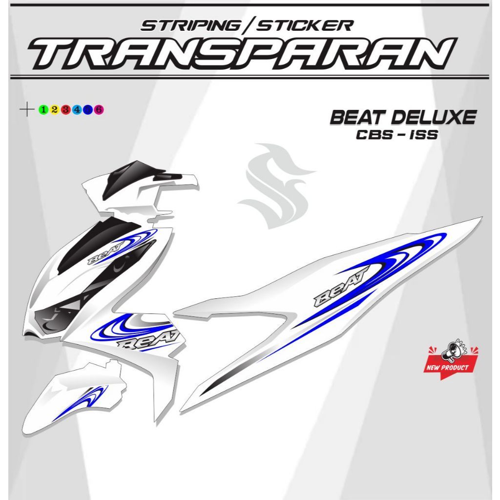TRANSPARAN / STRIPING BEAT DELUXE NEW 2020 / 2023 / STRIPING TRANSPARAN