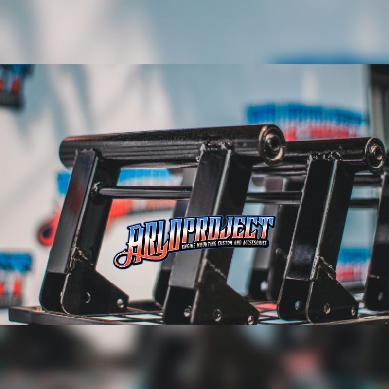 SUNMORNING    Engine Mounting AEROX UPSIZE/LURUS (HARUS DOWNDRAFT/COAK BAGASI)  untuk Aerox Old/New,