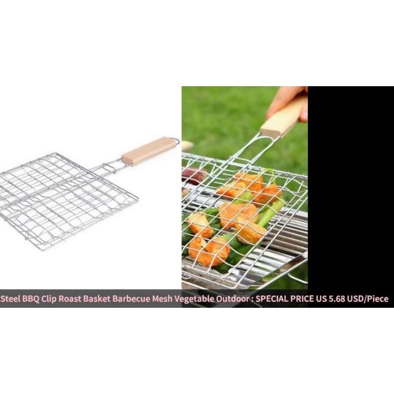 alat panggangan ikan/panggangan jepit barbeque