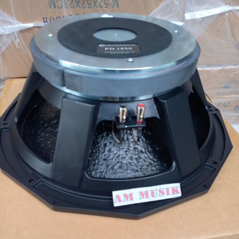 SPEAKER COMPONENT PRECISION DEVICES PD1850 SPEAKER 18 INCH VC 5 INCH PD 1850