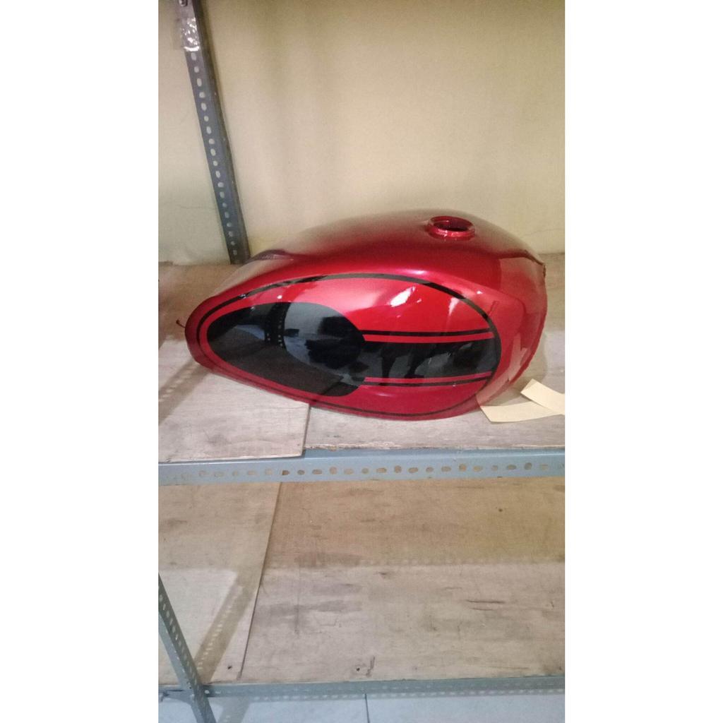 [GM] TANGKI MOTOR CUSTOM THUNDER MEGA PRO BYSON SCORPIO BOBBER Tangki motor