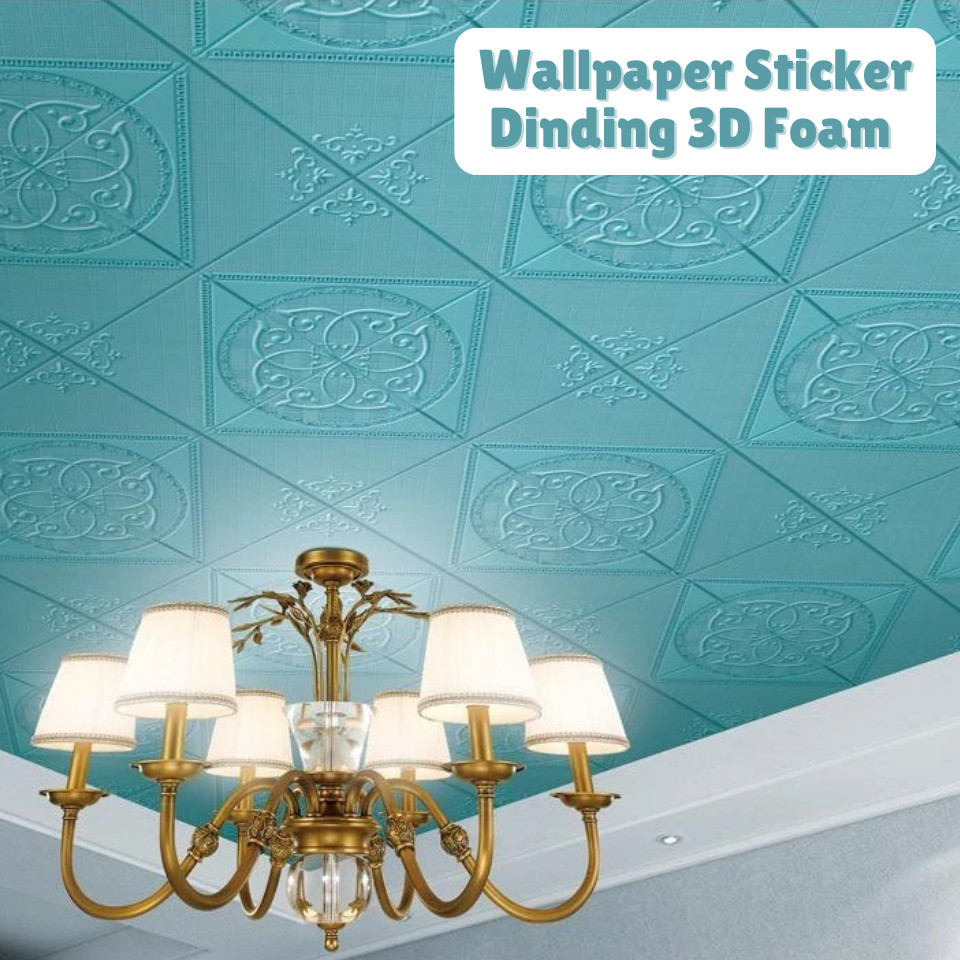 H5043 Wallpaper 3D Foam / Wallpaper Dinding 3D / Wall Sticker Foam / Sticker Dinding