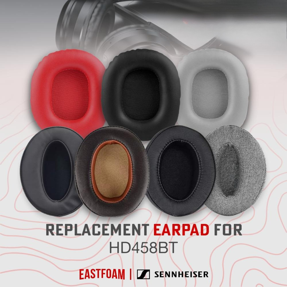 Earpad Earcup Ear cushion Sennheiser HD458BT HD 458BT 458 HD458 BT Busa Foam Pad Bantalan