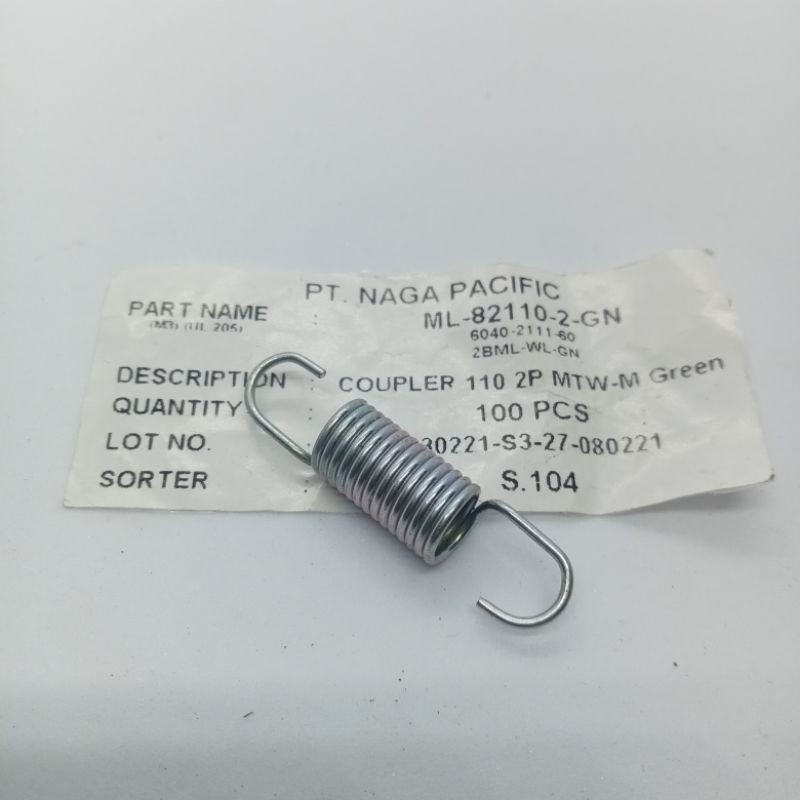 Per jok Honda beat karbu Pir kunci jok beat karbu 4 cm.