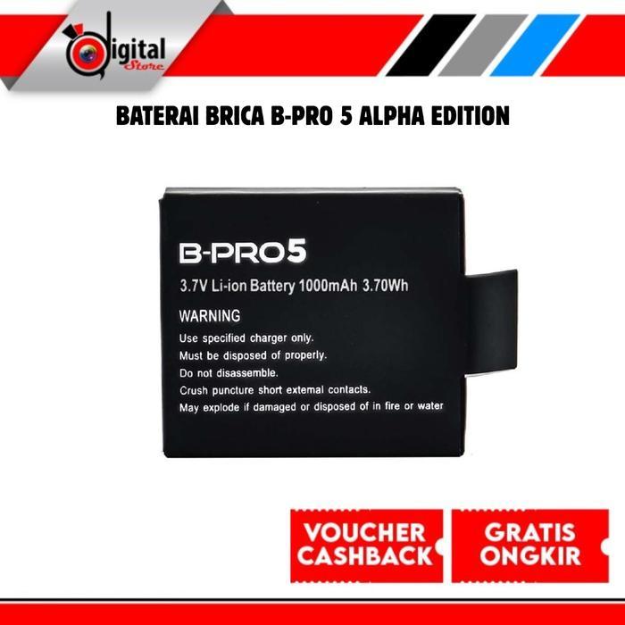 Baterai BRICA B-PRO 5 Alpha Edition - Battery Brica Camera