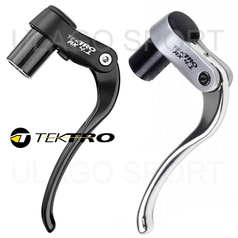 brake lever tanduk TEKTRO RX4.1 Handle Rem bullhorn Sepeda Triathlon Fixie cansucc tt Stang chrome b