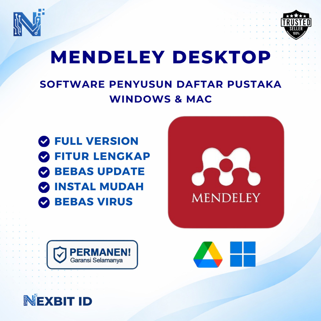 Mendeley Desktop 2026 Software Manajemen Referensi + Penyusun Daftar Pustaka Win Mac Terbaru
