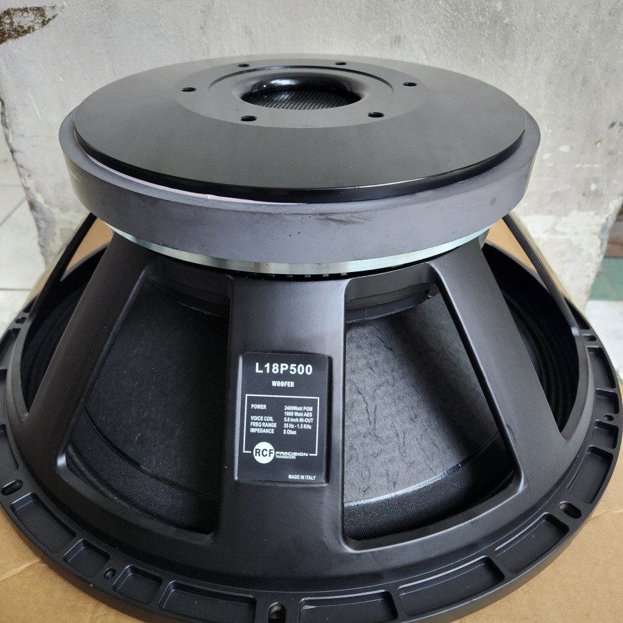 SPEAKER KOMPONEN RCF LF18 P500/LF18P500  18INCH SUBWOOFER GRADE A