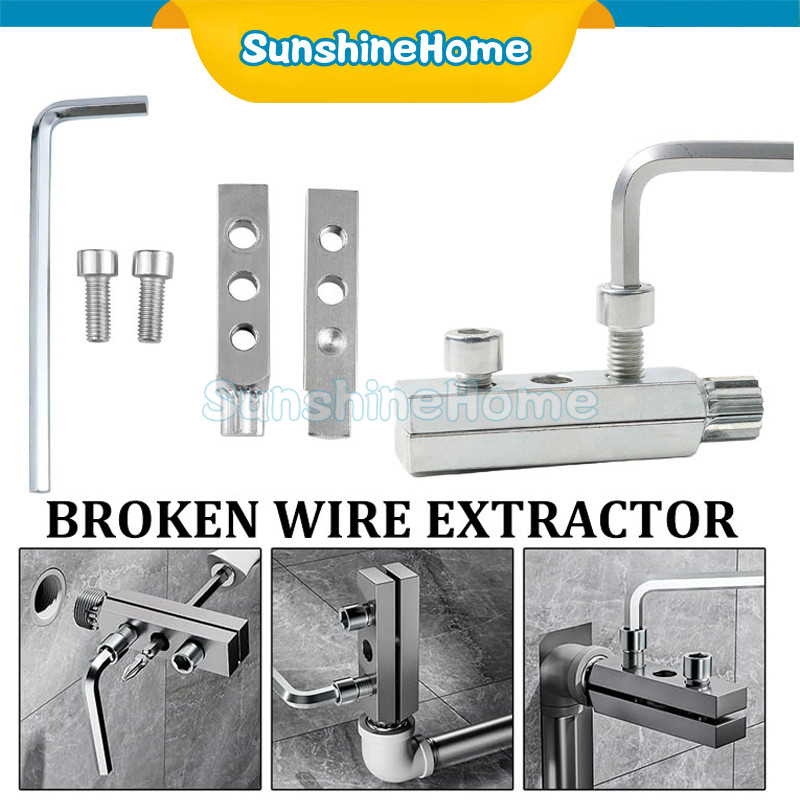 Broken Wire Extractor Threading Tools Pipe Screw Extractor Alat