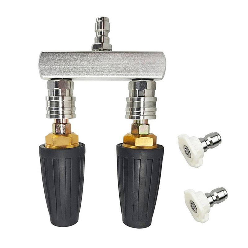 AB51 Turbo Pressure Washer Nozzle Dual Power Washer Nozzle Tip High Pressure Washer Accessories