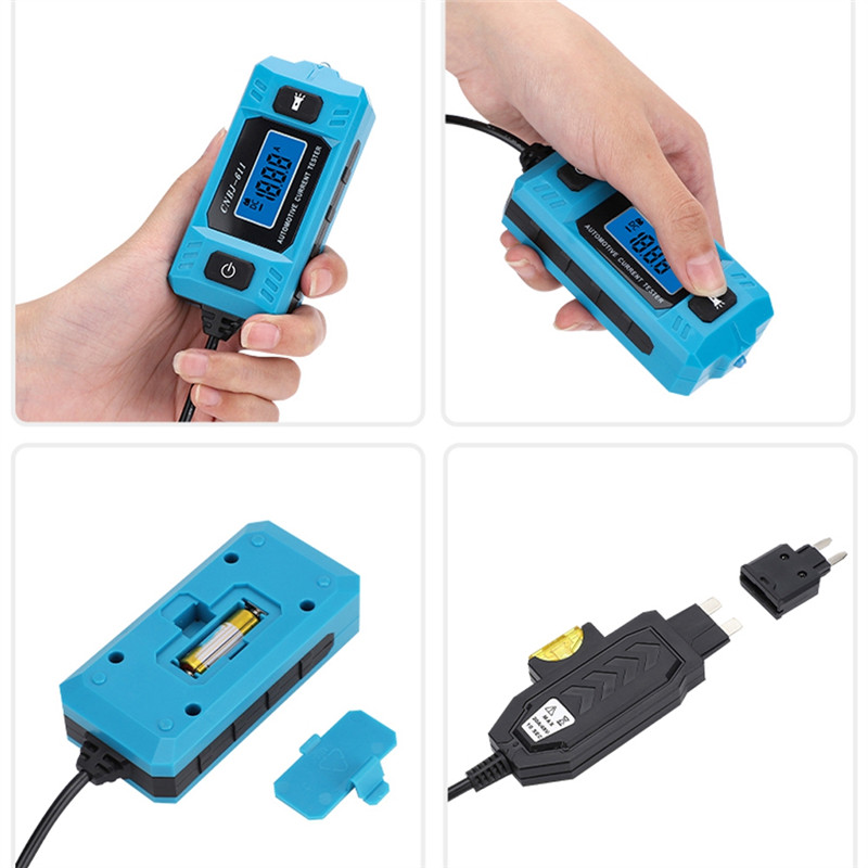 WCS-CNBJ-611 Automotive Fuse Current Tester Car Leakage Analyzer Fault Tester Automotive Fuse Curren
