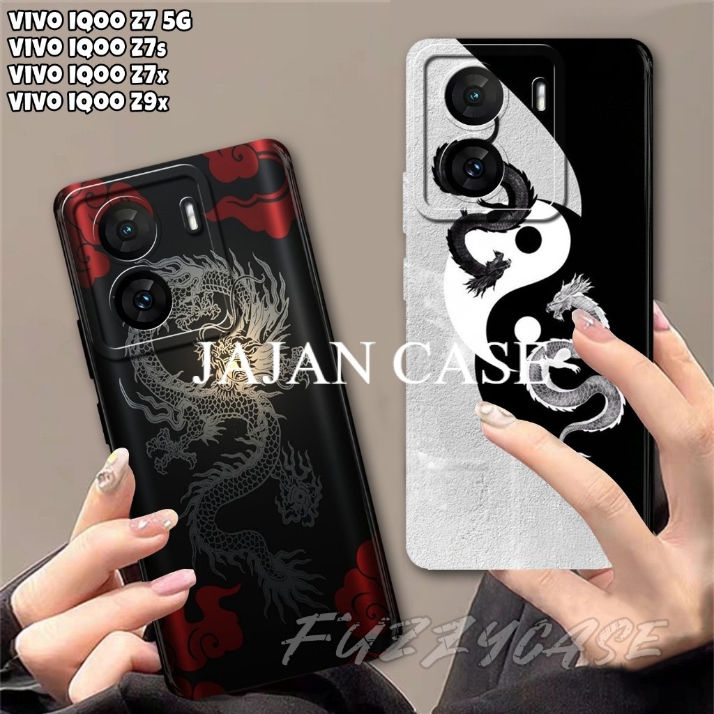 Case Hp Vivo IQOO Z7 5G / Z7x / Z7s / Z9x Softcase Pro Camera Terbaru SH01 - Casing Hp - Fuzzycase