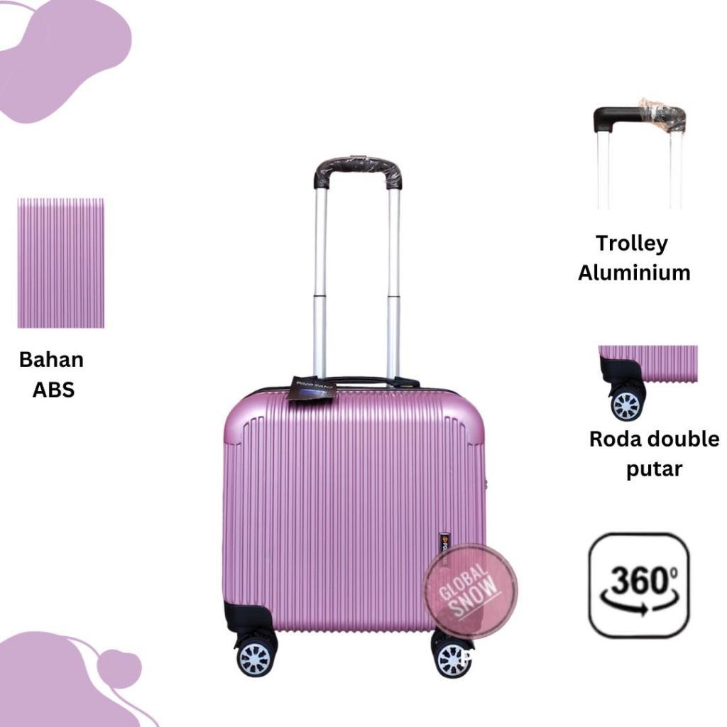 StarrOne1 Koper 17inchi Polo Fans / Ysl Bagsindo / Koper 17inch Travel / Koper 17 inchi / ABS / Kope