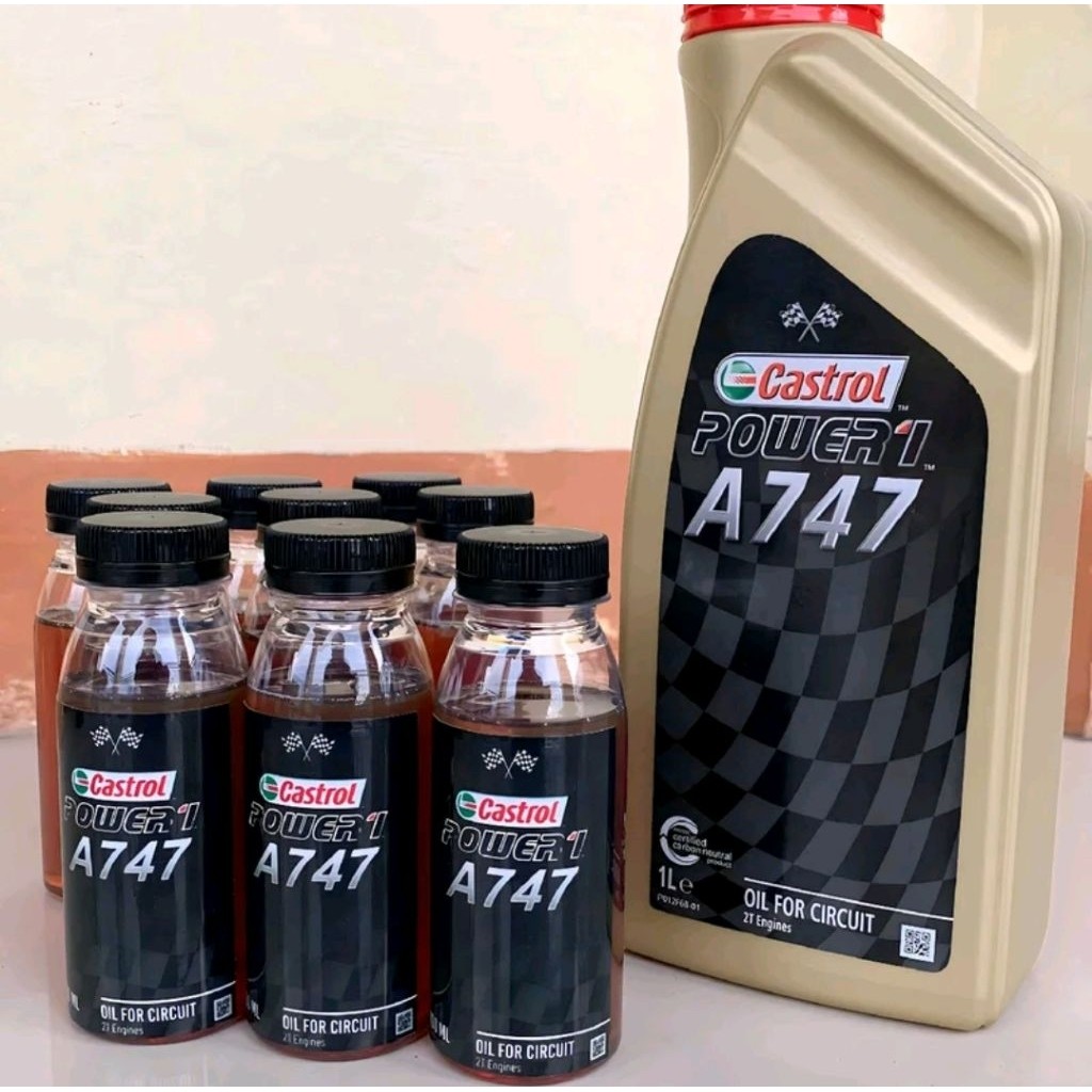 OLI SAMPING CASTROL A747 747 REPACK 100ML ORIGINAL 1000% OLI SAMPING OLSAM ECERAN 100ML REPACK CASTR