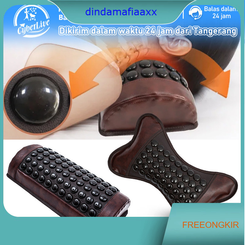 Dr Neck Comfort Bantal Terapi Leher Magnetic Pemanas Untuk Nyeri Leher Dan Bahu