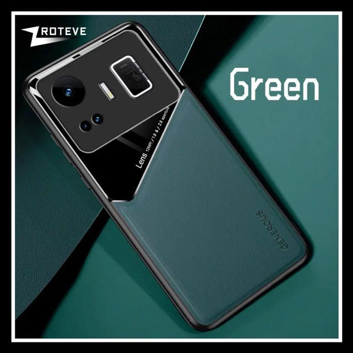 Case For Realme GT Neo 5 Neo5 / GT3 GT 3 Generous Leather Original Case Hard Pc - HITAM., REALME GT 