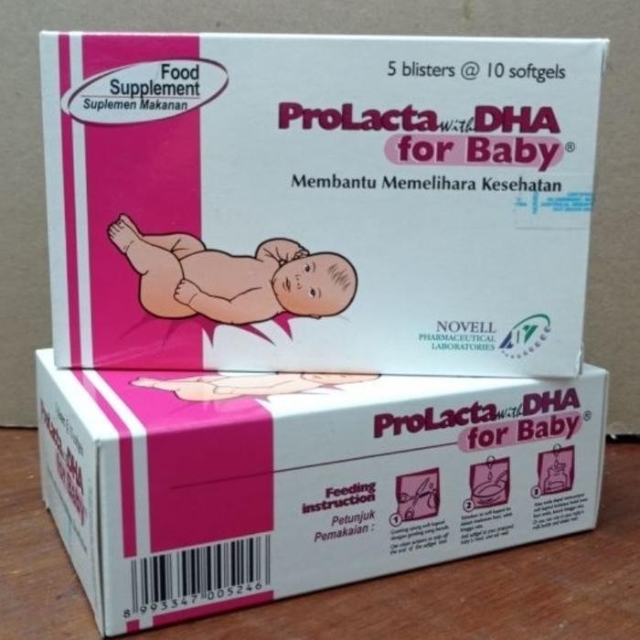 PROLACTA FOR BABY WITH DHA Box 50 Kapsul