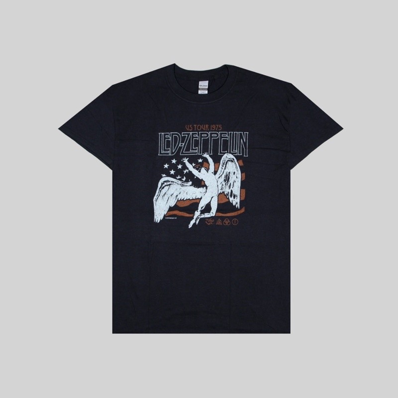 (COD) TS LED ZEPPELIN - US 1975 TOUR FLAG ( ROCK MERCH )