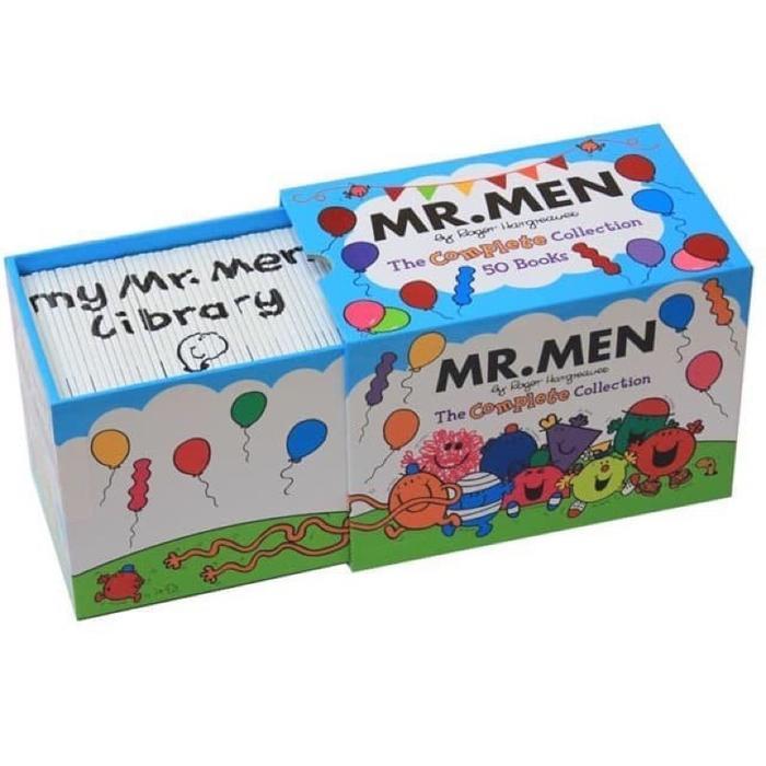 Kidnedu Buku Mr. Men & Little Miss The Complete Collection Box Set by Roger Hargreaves - Mr Men