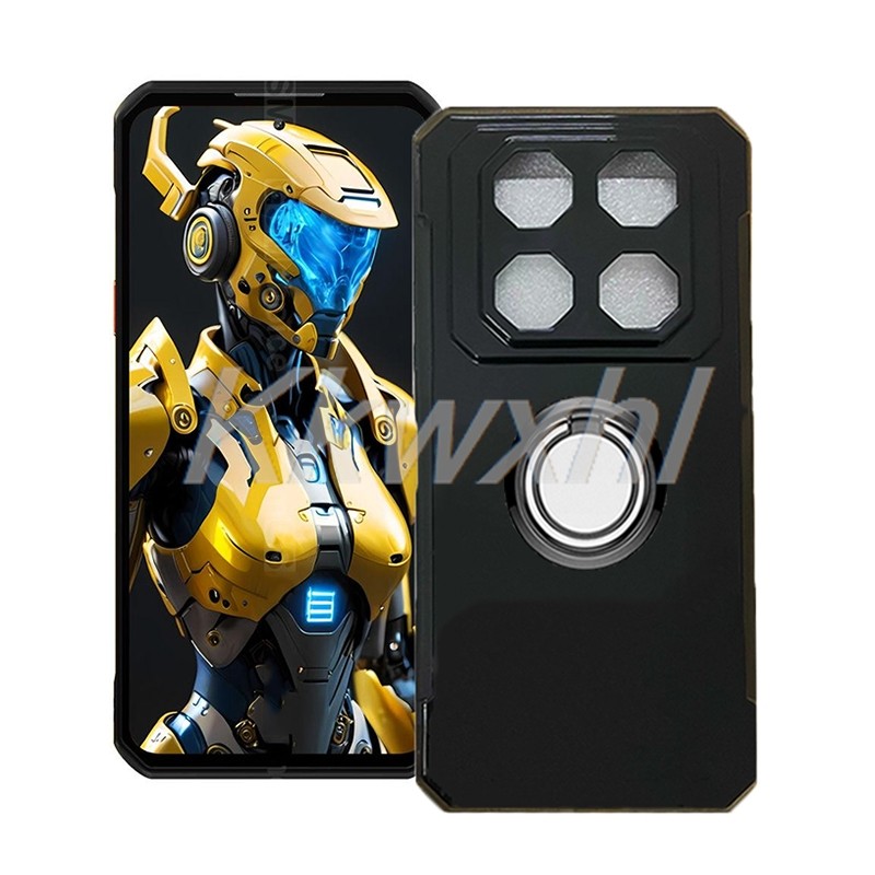 For Oukitel WP60 WP 60 2025 7.2" OukitelWP60 Back Ring Holder Bracket Phone Case Soft Original Shock