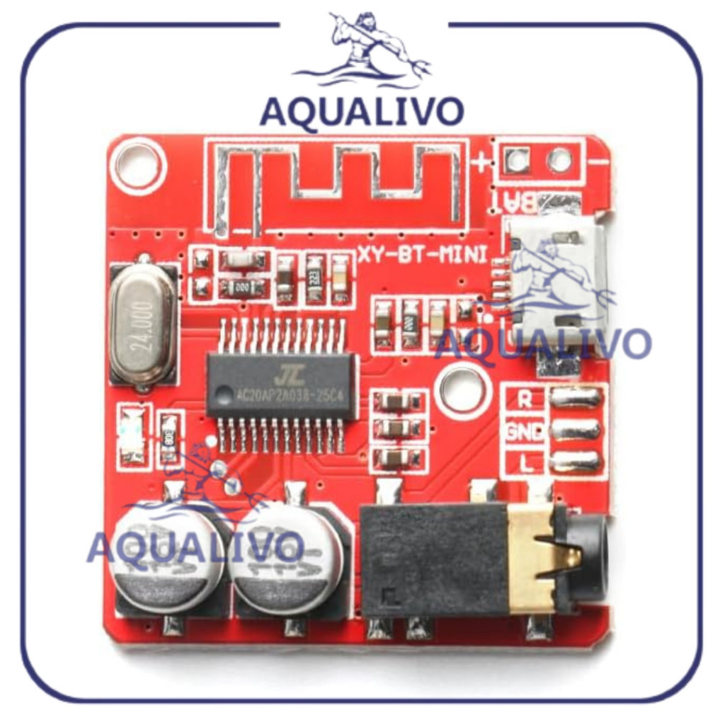 PIYAMANIA XY-BT-Mini Bluetooth Audio Receiver 4.1 Board Module MP3 Lossless Decode XY BT MINI