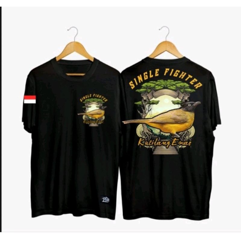 KAOS BURUNG KUTILANG EMAS KAOS PECINTA BURUNG