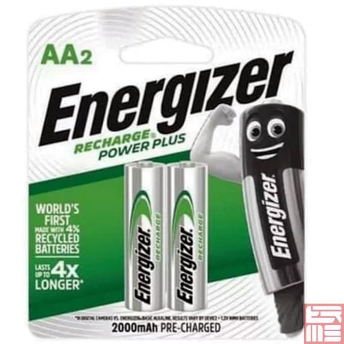 Baterai Batre Battery Energizer Recharge Rechargeable AA A2 2000mAh