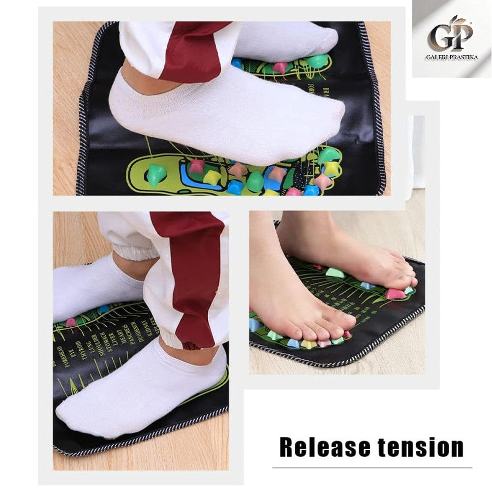 Sunvo Matras Pijat Refleksi Acupressure Kaki Massage mat kaki refleksi