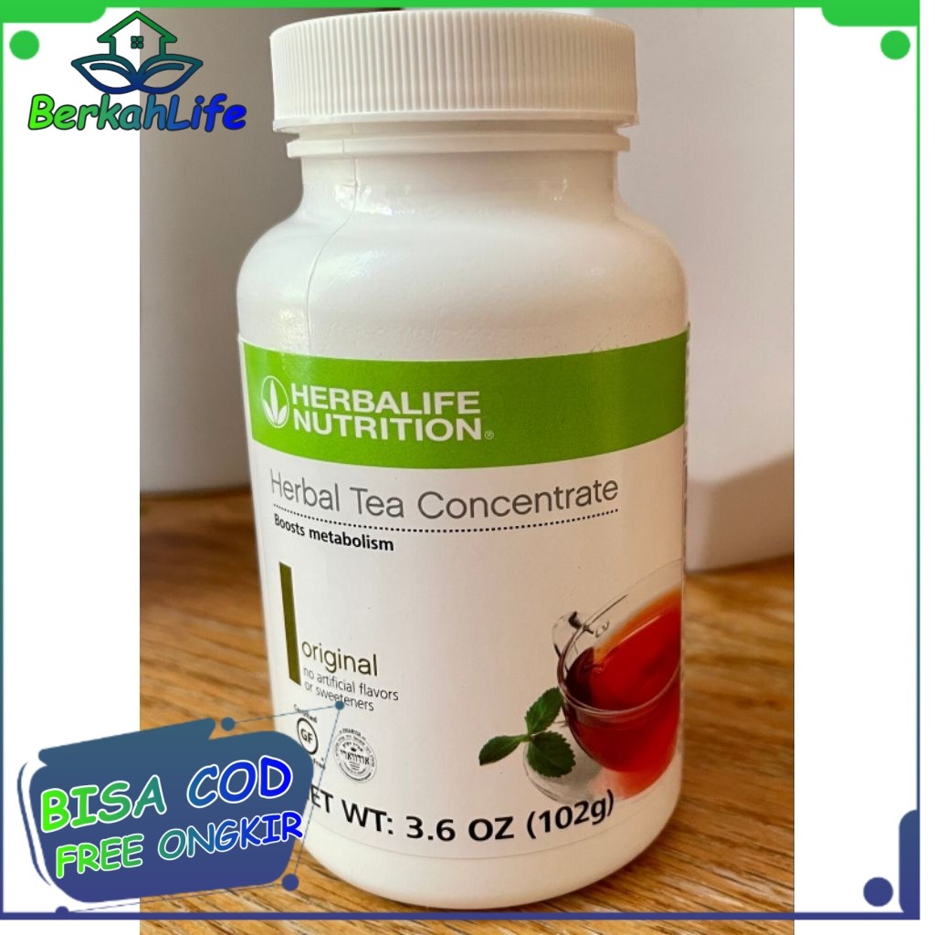 Herbalife 100% original penurun berat badan Herbalife Concentrate Teh Thermo Ginger Horney Bakar Lem
