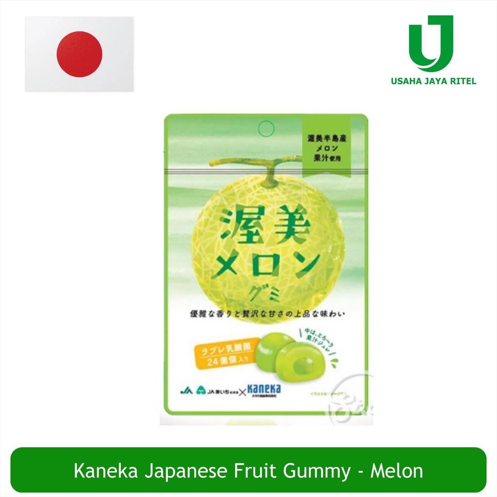 Kaneka Gummy - Japanese Candy  - Atsumi Melon - Permen Jepang
