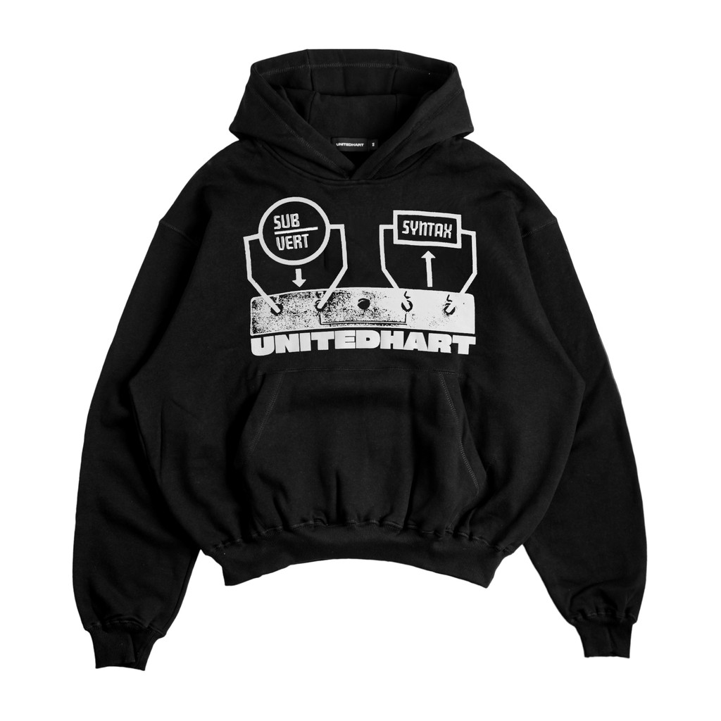 UH Hoodie Boxy Heavyweight Cotton - DECODE