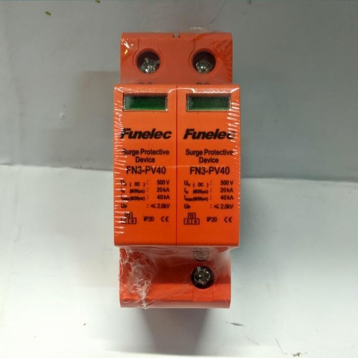 Surge Arrester DC 2P 500V / SPD DC 500V / anti petir DC