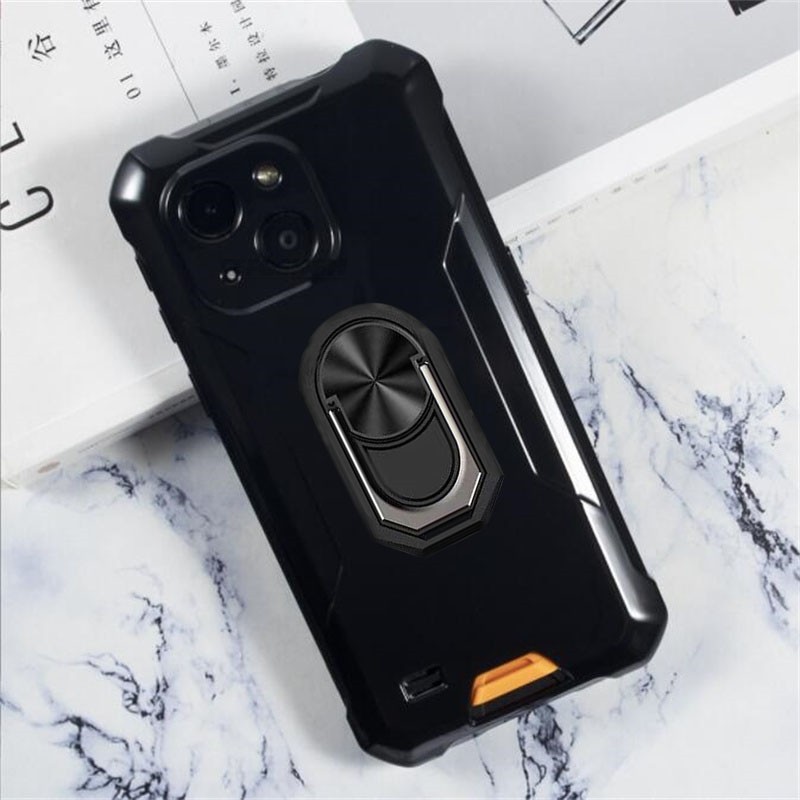 For Oukitel G2 6" 2024 Back Finger Ring Soft TPU Silicone Case On Oukitel WP32 Pro WP32 WP20 WP20PRO