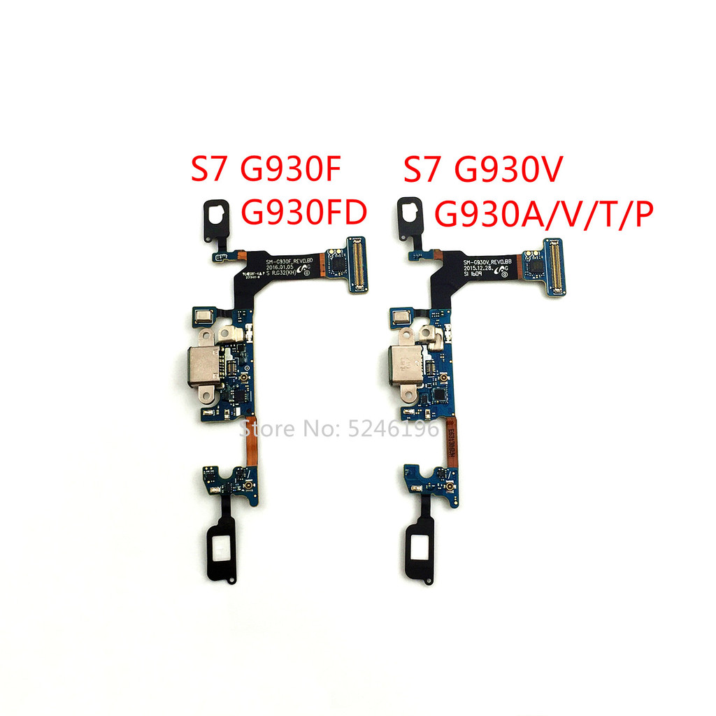 1pcs USB arging Port arger Base Flex Cable For Samsung Galaxy S7 G930F G930FD S7 G930S S7 G930V G930