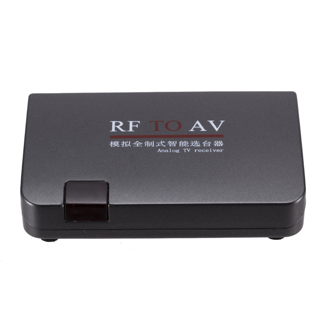 New RF to AV Video Converter Modulator TV Switch Wire Signal Input Video Signal output  for All Coun
