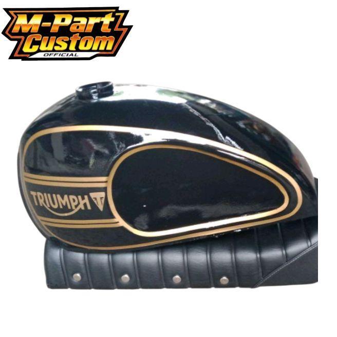 TANGKI MOTOR TANGKI BOBBER MOTOR CUSTOM UNIVERSAL PNP TIGER MEGAPRO BYSON SCORPIO